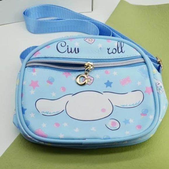 Cute Crossbody Bag With Adjustable Shoulder Strap And Bracelet Charm, Kawaii ^_ - Picture 2 of 4
